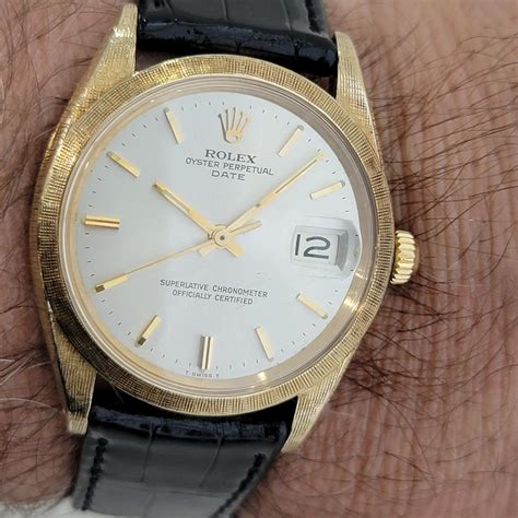 rolex 1500 14k gold|14k gold rolex oyster perpetual.